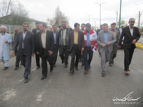 افتتاح دفتر خدمات برق واتفاقات شبکه سیمین شهر شهرستان گمیشان