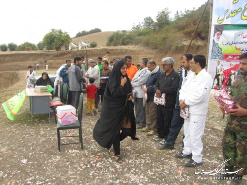 برگزاری پیاده روی خانوادگی در روستای القجر مینودشت