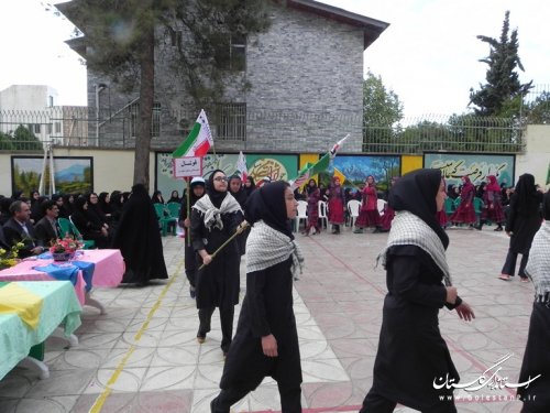 برگزاری المپیاد ورزشی دانش آموزی در مینودشت