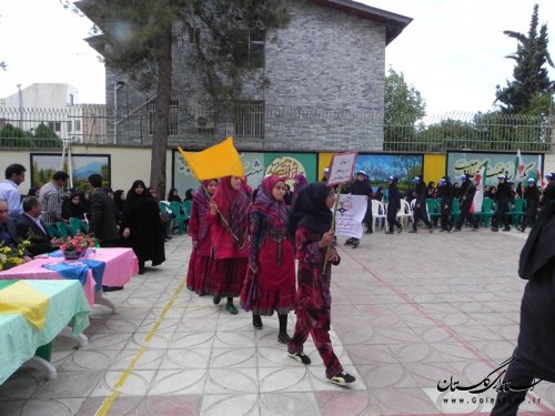 برگزاری المپیاد ورزشی دانش آموزی در مینودشت