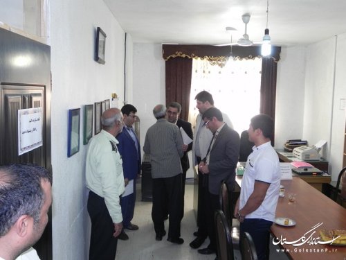 دیدار فرماندار مینودشت با پرسنل خدوم اداره ورزش و جوانان