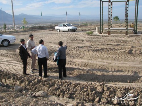 آغاز عملیات اجرایی ساخت گنبد و بارگاه شهدای گمنام کلاله
