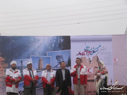 سفرنامه سلامت و امید در شهرستان گمیشان برگزار شد 