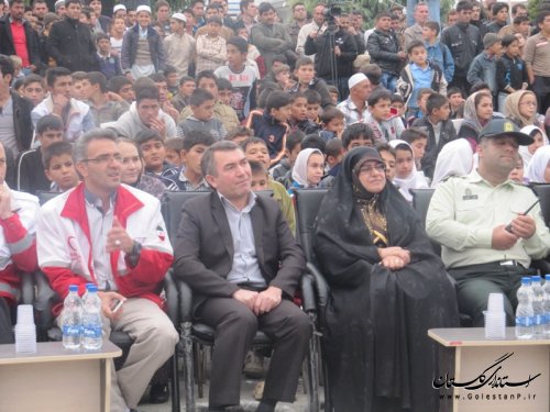 سفرنامه سلامت و امید در شهرستان گمیشان برگزار شد 