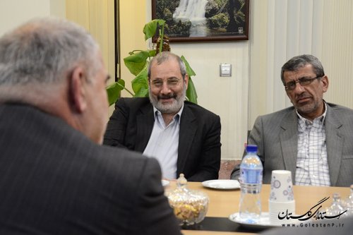 دیدار استاندار گلستان با معاون وزیر آموزش و پرورش 