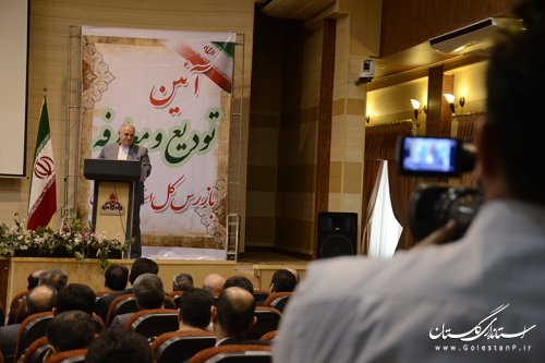 استاندار گلستان: حساسیت ما پاک دستی و پاک چشمی در دستگاههای اجرایی است 