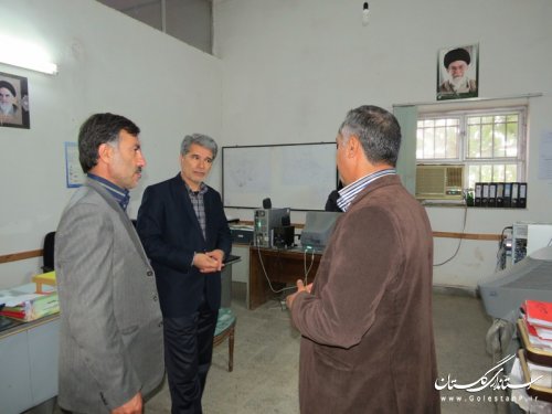 بازدید سرزده فرماندار از مدیریت کمیته امداد امام خمینی (ره) و جهاد کشاورزی