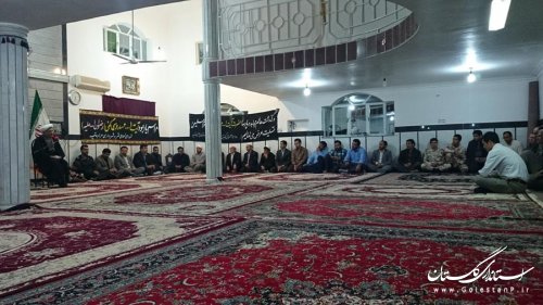 برگزاری مراسم رحلت آیت الله مهدوی کنی در شهرستان مراوه تپه