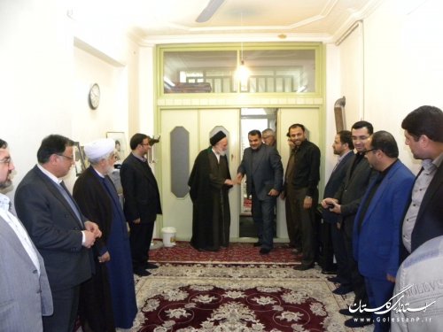 دیدار معاون سیاسی، امنیتی و اجتماعی استاندار گلستان با آیت الله حسینی شاهرودی