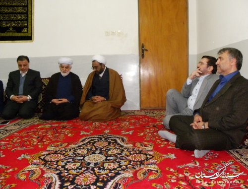 معاون استاندار با ائمه جمعه علی آباد و فاضل آباد دیدار کرد