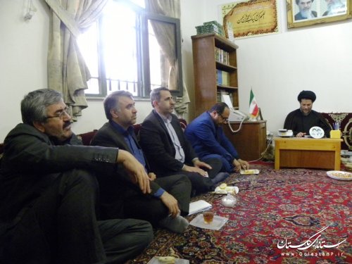 معاون استاندار با ائمه جمعه علی آباد و فاضل آباد دیدار کرد