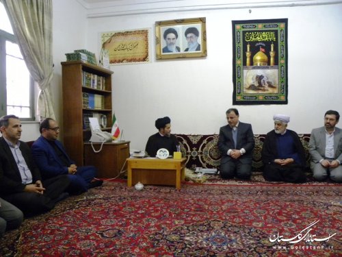 معاون استاندار با ائمه جمعه علی آباد و فاضل آباد دیدار کرد