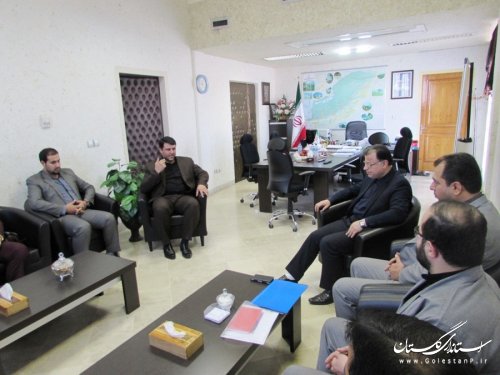 دیدار کارشناسان پدافند غیرعامل استان با معاون استاندار