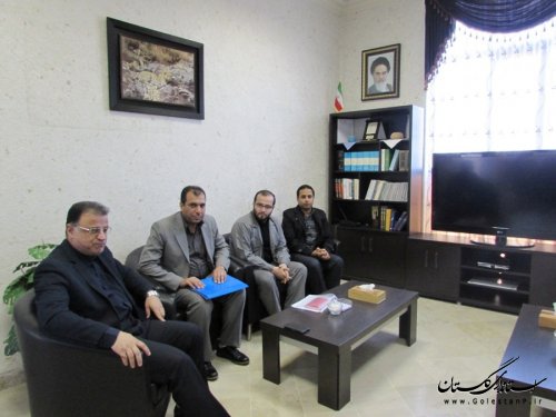 دیدار کارشناسان پدافند غیرعامل استان با معاون استاندار