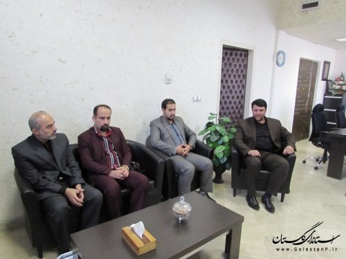 دیدار کارشناسان پدافند غیرعامل استان با معاون استاندار