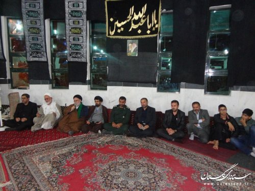 حضور فرماندار و امام جمعه در مساجد شهر و روستاهای مینودشت 