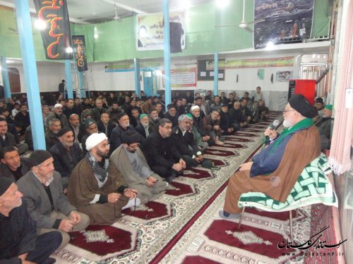 حضور فرماندار و امام جمعه در مساجد شهر و روستاهای مینودشت 
