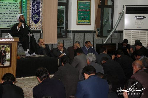 استاندار گلستان: عاشورا آینه ای برای چهره شناسی دنیای امروز است