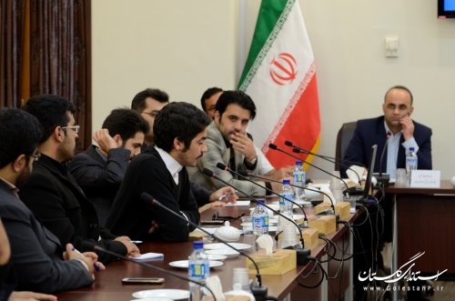 می بایست گفتمان توسعه را به دیالوگ غالب گلستان تبدیل کنیم