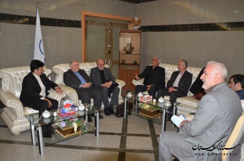بازدید معاون آسیا و اقیانوسیه وزارت امور خارجه و استاندار از پروژه راه آهن اینچه برون
