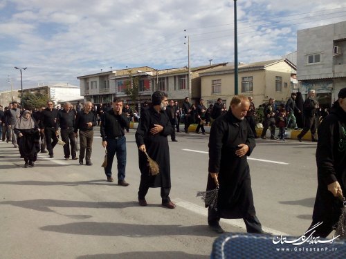 مراسم عزاداری شهادت حضرت اباعبدالله الحسین (ع) و یاران باوفایش در بندرترکمن