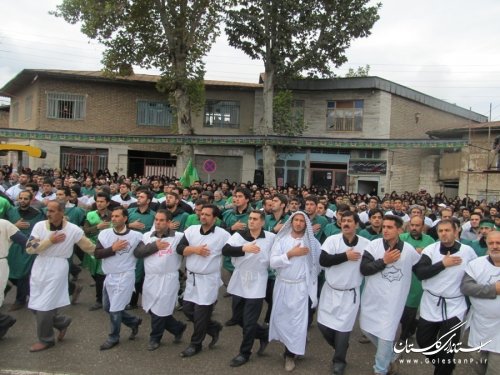 حضور استاندار در عزاداری باشکوه و اقامه نماز ظهر عاشورا در رامیان