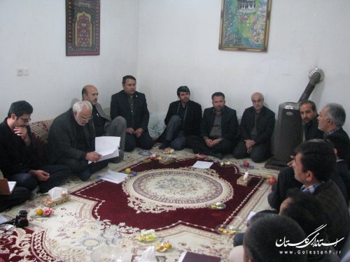 دیدار مدیرعامل شرکت گاز استان با فرماندار کلاله