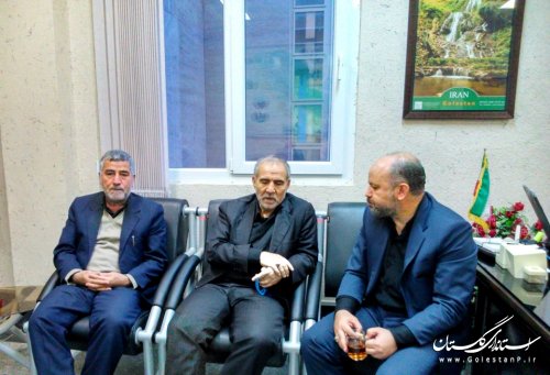 حضور قائم مقام وزیر و معاون پارلمانی وزارت جهاد کشاورزی در فرمانداری آزادشهر
