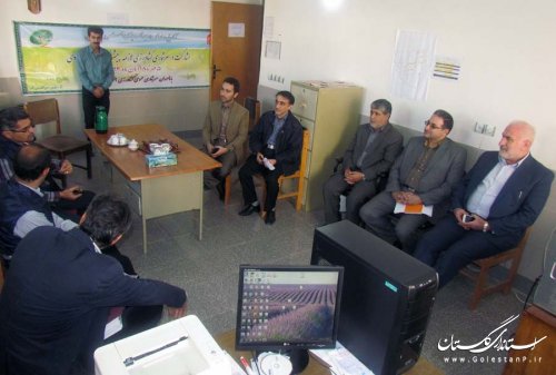 بازدید معاون برنامه ریزی از ستادهای سرشماری کشاورزی گرگان، آق قلا و بندرگز