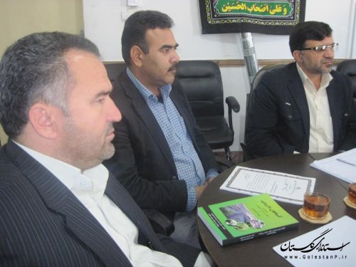 جلسه ماموران سرشماری با فرماندار مراوه تپه