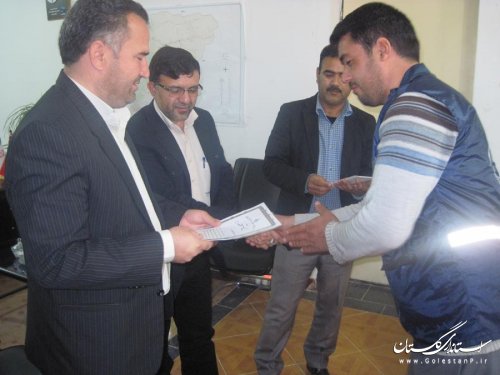 جلسه ماموران سرشماری با فرماندار مراوه تپه
