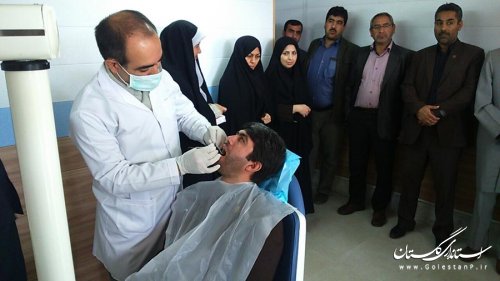 تجهیز کلینیک دندانپزشکی مرکز بهداشت کلاله به دو دستگاه یونیت دندانپزشکی
