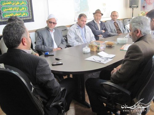 جلسه مجمع خیرین سلامت مراوه تپه برگزار شد