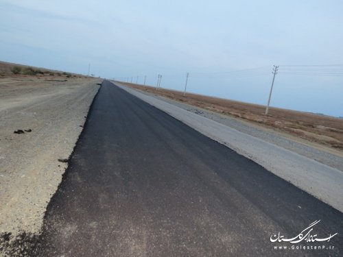 بازدید فرماندار آق قلا از روند بهسازی محور بين المللی آق قلا- اينچه برون