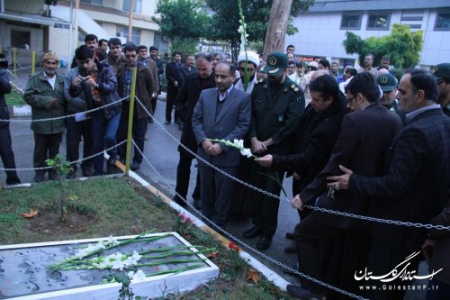 گزارش تصویری از مراسم گرامیداشت شهدای 5 آذر گرگان