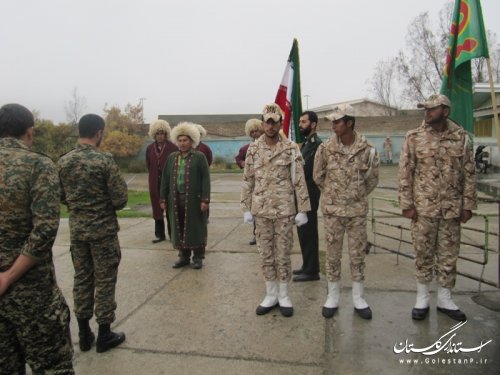 گردهمایی بزرگ بسیجیان با عنوان "شکوه مقاومت"در گمیشان