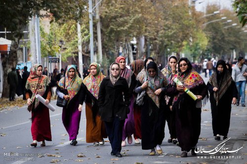 استقبال با شکوه گلستانی ها از رییس دولت تدبیر و امید