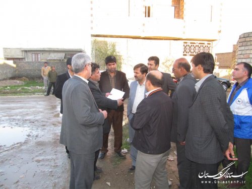 بررسی مشکلات روستای تقی آباد با حضور معاون استاندار و فرماندار ویژه شهرستان گنبد کاووس