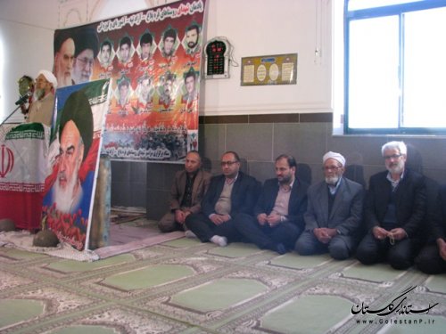 یادمان شهدای روستاهای ترکمن بخش کمالان برگزار شد