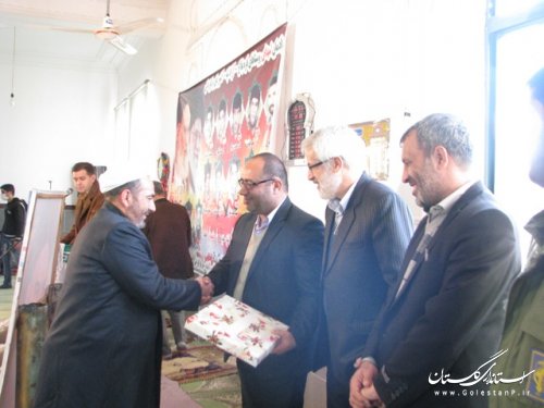 یادمان شهدای روستاهای ترکمن بخش کمالان برگزار شد