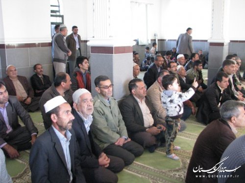 یادمان شهدای روستاهای ترکمن بخش کمالان برگزار شد