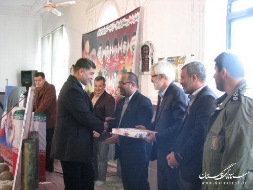 یادمان شهدای روستاهای ترکمن بخش کمالان برگزار شد
