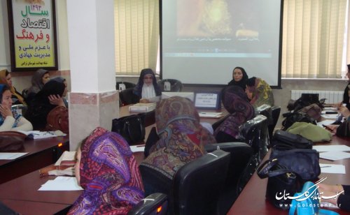برگزاری کارگاه آموزشی زنان شاغل و سلامت خانواده در بندرترکمن