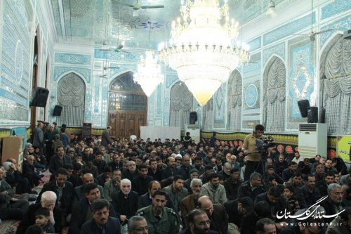 گزارش تصویری  یادواره سرداران و 1400شهید شهرستان گرگان