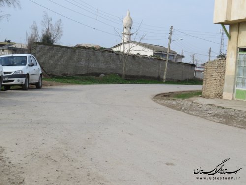 عملیات اجرایی طرح هادی در 5 روستای شهرستان آق قلا آغاز شد