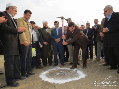 عملیات اجرایی طرح هادی در 5 روستای شهرستان آق قلا آغاز شد