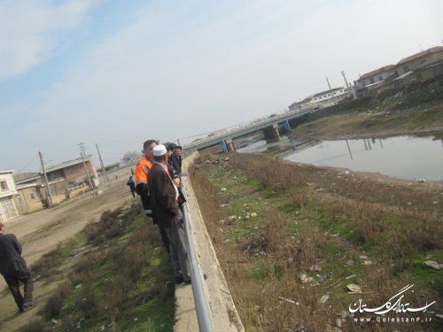 بازدید میدانی فرماندار گمیشان از روستای خواجه نفس