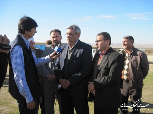 حضور رئیس سازمان امور عشایری کشور در مراوه تپه