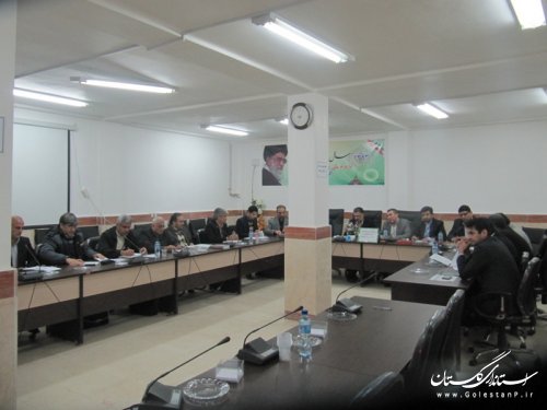 آخرین وضعیت پروژه های عمرانی قابل افتتاح در دهه فجر شهرستان گمیشان بررسی شد