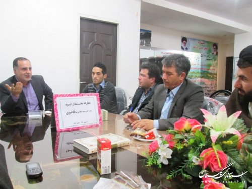 بخشدار جدید بخش لوه شهرستان گالیکش معارفه شد